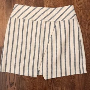 J. Crew Linen Asymmetrical Skirt